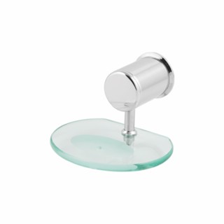 Saboneteira Lavabo De Luxo Porta Sabonete De Vidro Redondo em Oferta na Shopee
