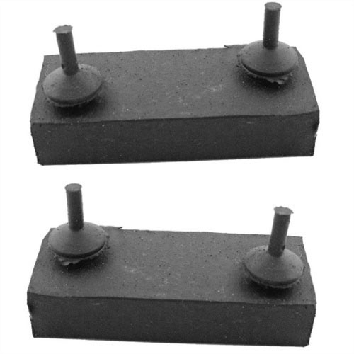Par Borracha Batente Calço Capo Paralama Rural F-75 Willys Ford 13373