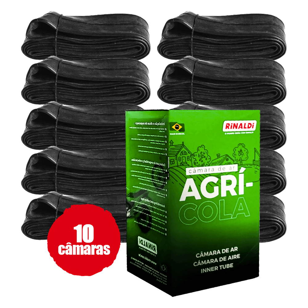 Kit 10 Camaras De Ar Microtrator Tobata 500/6-12 Rinaldi