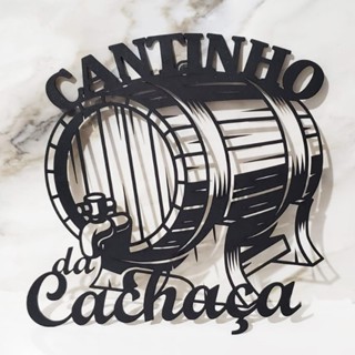 Placa, Quadro, Cantinho da Cachaça, Barril, Decoração de Parede MDF Cores em Oferta na Shopee