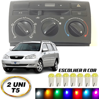 Lâmpada T5 Pinguinho Comando De Ar Corolla Fielder 2 Peças em Oferta na Shopee