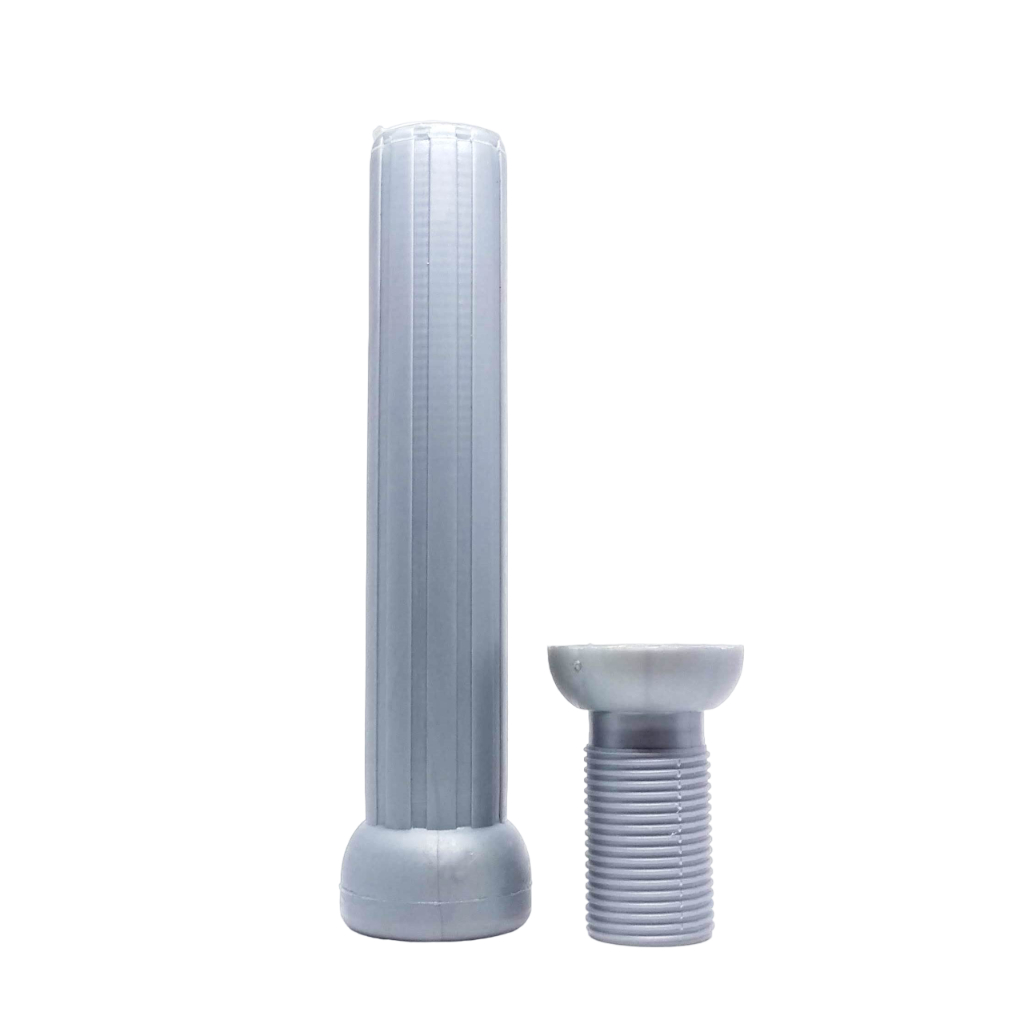 Kit 5 Pé Alto Armário Balcão Pia 20-24cm Cinza Regulável