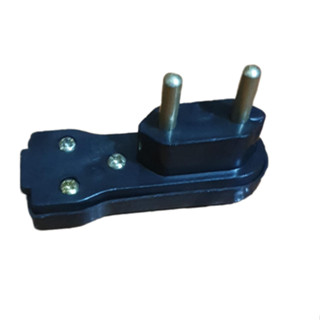 Plug Pino Macho 10a e 20a tipo Ancora Preto