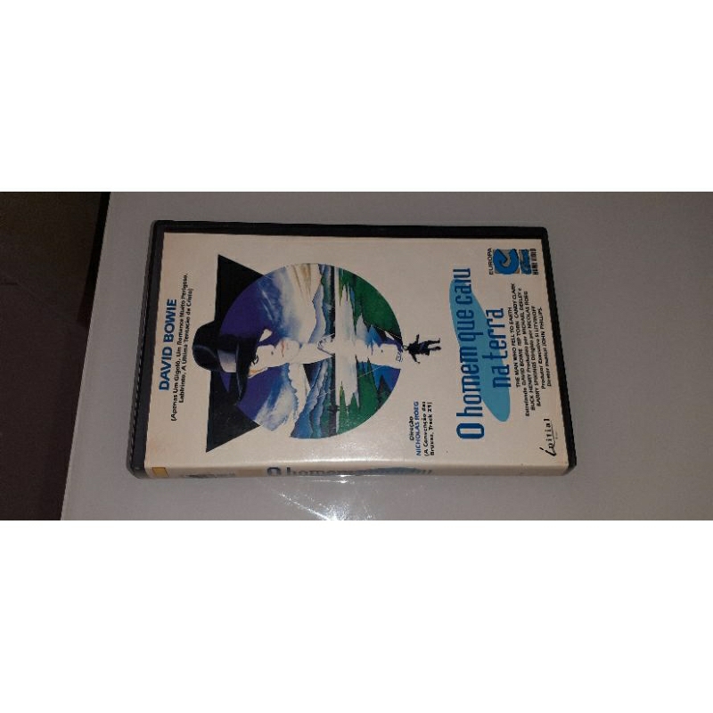 vhs O homem que caiu na terra David bowie