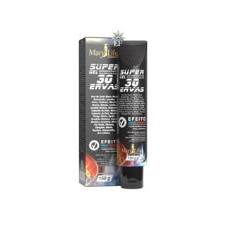 Super Gel 30 Ervas 150g Mary Life em Oferta na Shopee