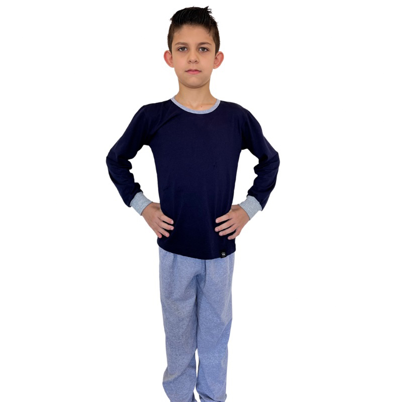 Pijama Infantil Tradicional Masculino Inverno