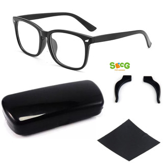 Óculos Bloqueador Luz Azul De Telas Celular Pc Tv Anti Uv / Case / Gancho suporte / Flanela
