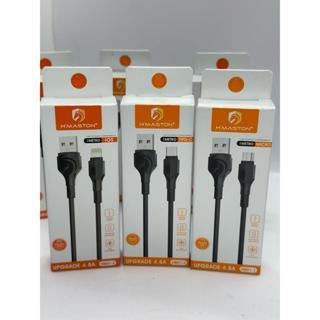 Cabo USB Carregador/ Cabo de Dados 4.8A/ iPhone/ V8/ Tipo-C/ H