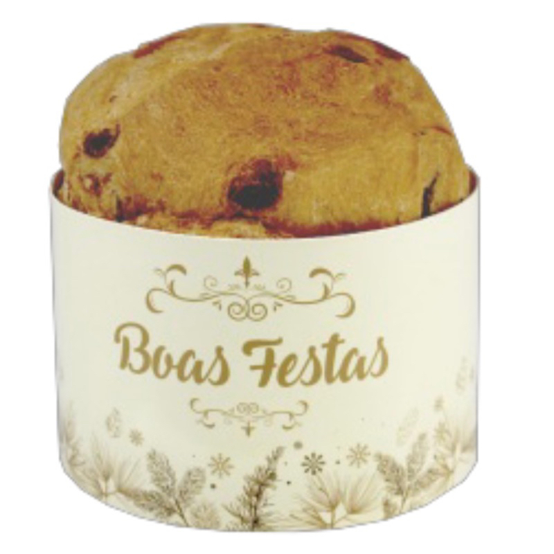 10~50 Cinta Para Panetone Natal 400/500G ID2149 DELICATA (IDEIA Natal 2023) (CHOCO)