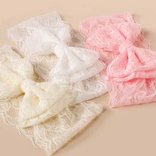 Faixa laço duplo renda bebe recém nascido infantil em Oferta na Shopee