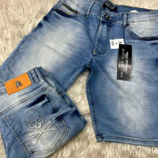 BERMUDA MASCULINA JEANS COM ELASTANO ÓTIMA QUALIDADE