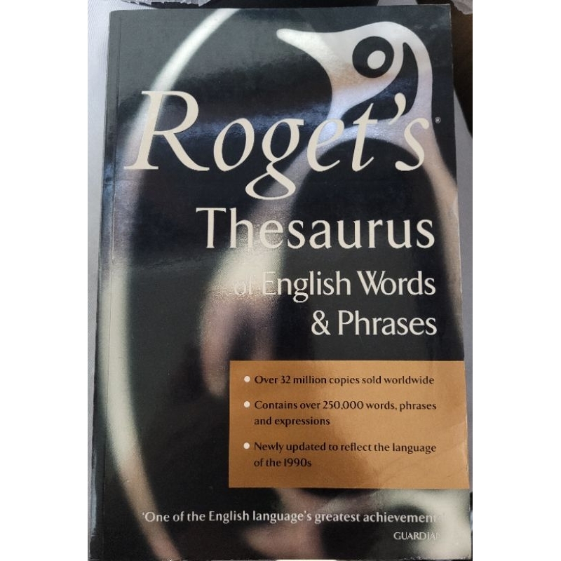 Betty Kirkpatrick 158
Rogets Thesaurus Of English Words And Phrases (tpb) (Penguin Reference Books S.)