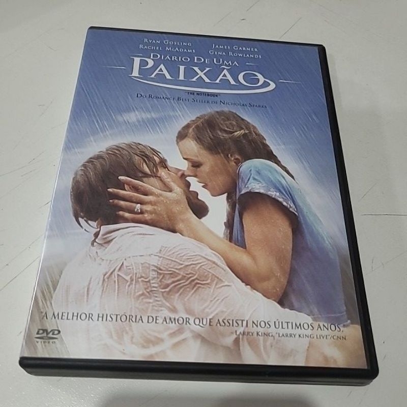 DVD 'Diário de Uma Paixão' Nick Cassavetes.