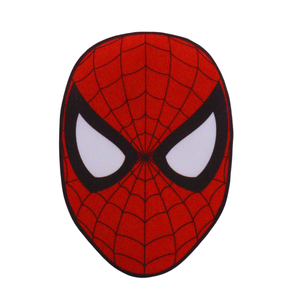 Aplique Termocolante Estampado mascara Homem Aranha