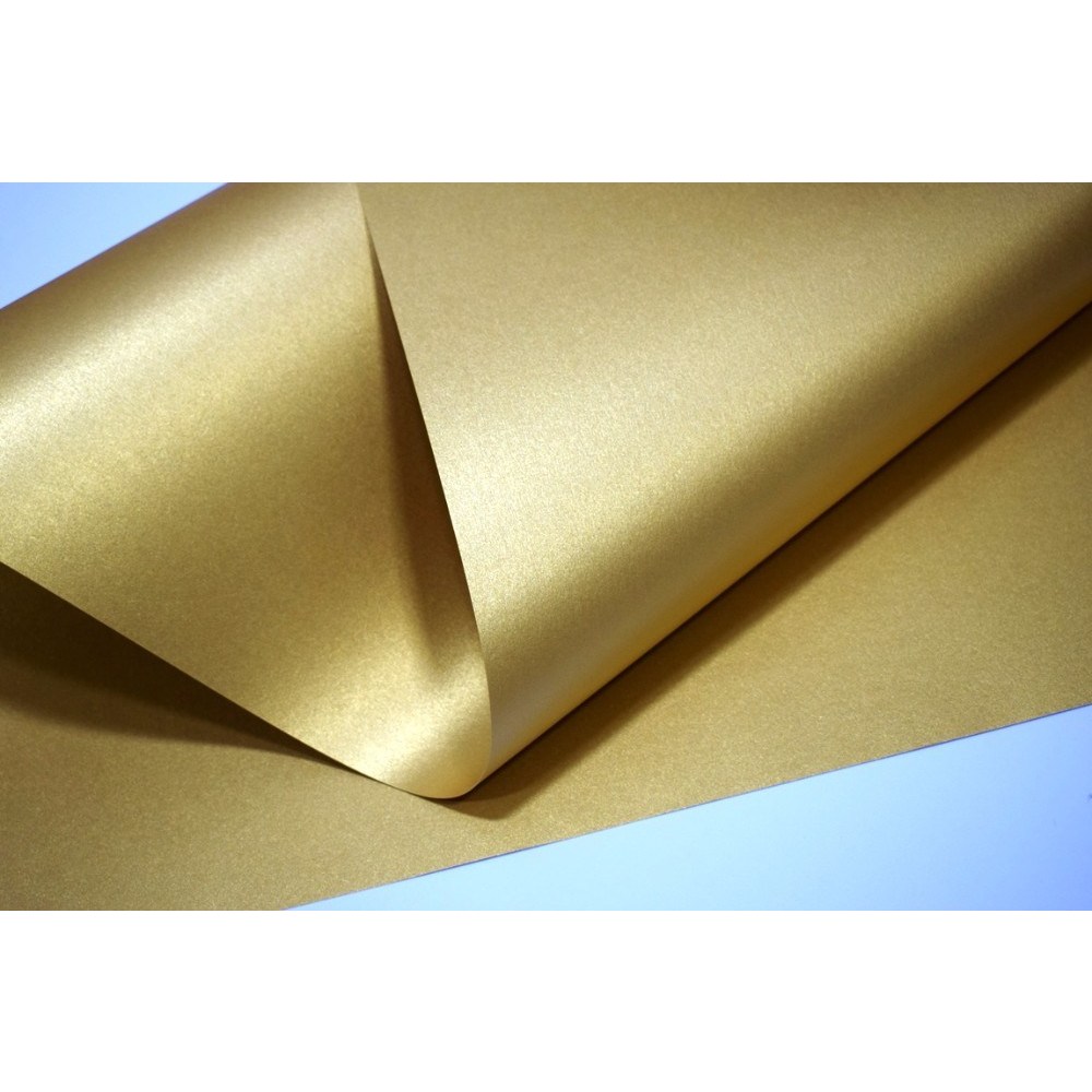 10 Papel Ouro metalizado 120g A4 em Oferta na Shopee