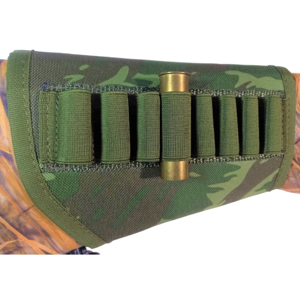 Cartucheira de Coronha Camuflada Quentuchos - Cal 24