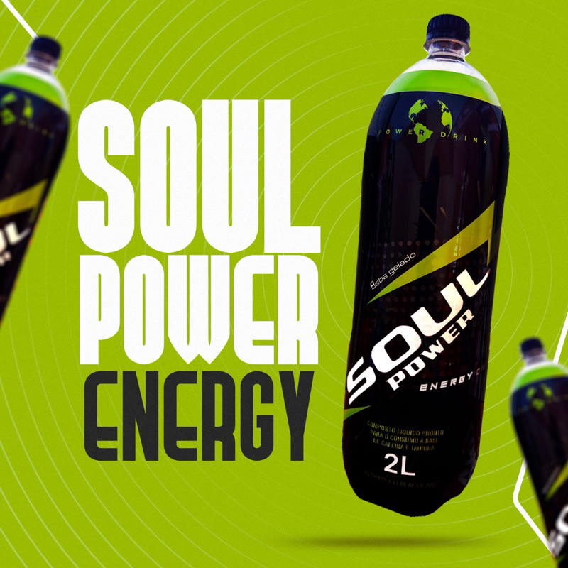 6 Energético Soul Power Energy 2 litros - R$.5,99 cada