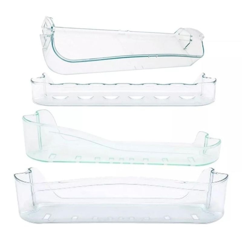 kit 4 Prateleiras Porta Geladeira Consul faciliteinova original  crd36a crg36 a crd36ab