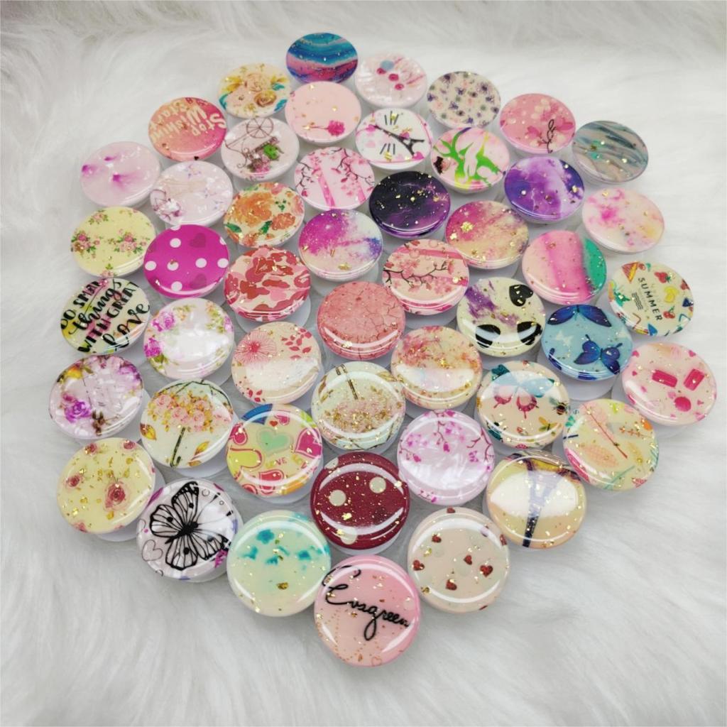 Pop Suporte Lindos Com Glitter brilho Dedo E Bancada Para Celular Capinha Case e Telefone Capa