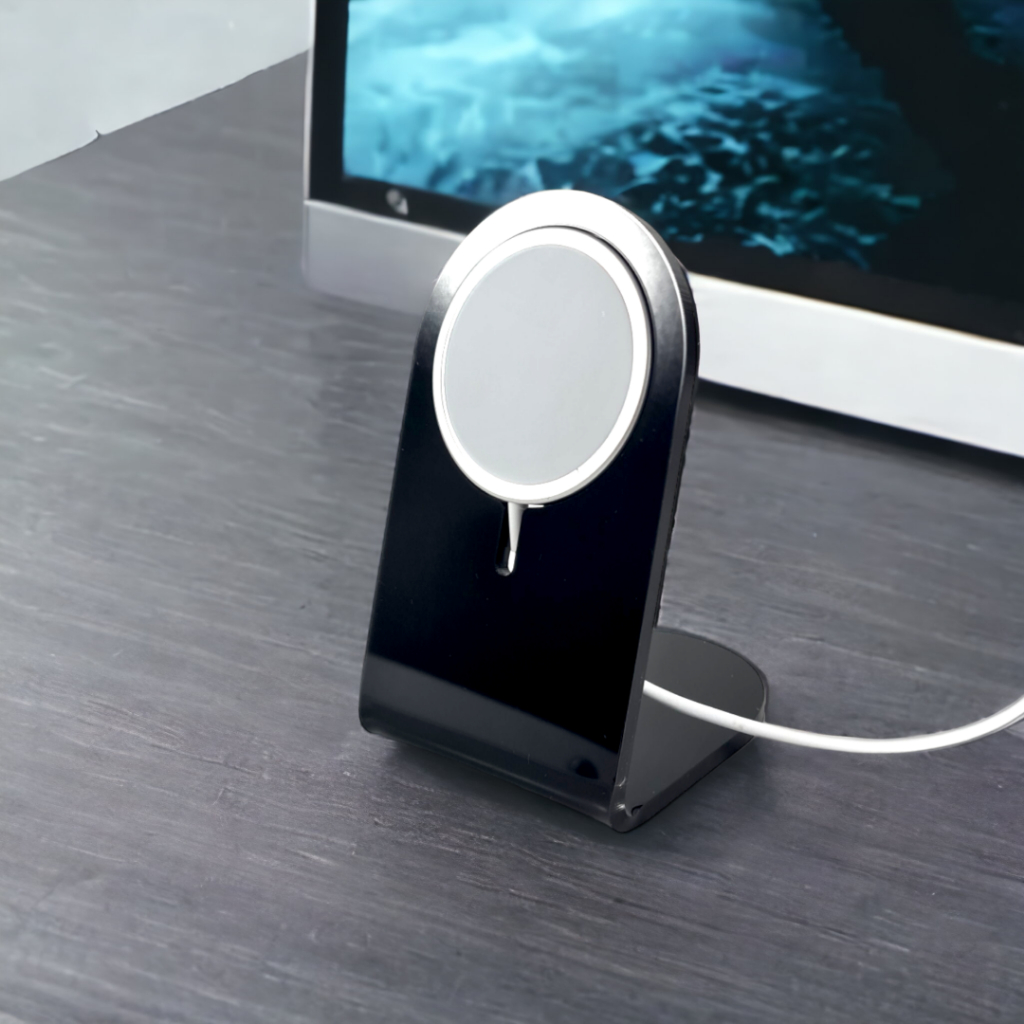 Suporte De Mesa Magsafe iPhone Para Carregador Sem Fio Indução