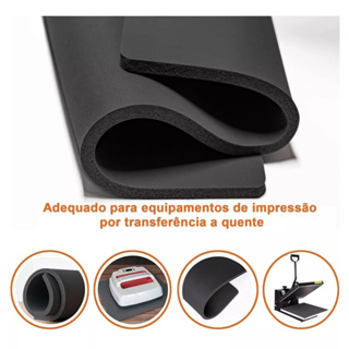 Base de prensa térmica para impressão por transferência e sublimação,manta de silicone macio,40*60/38*38cm dois tamanhos em Oferta na Shopee