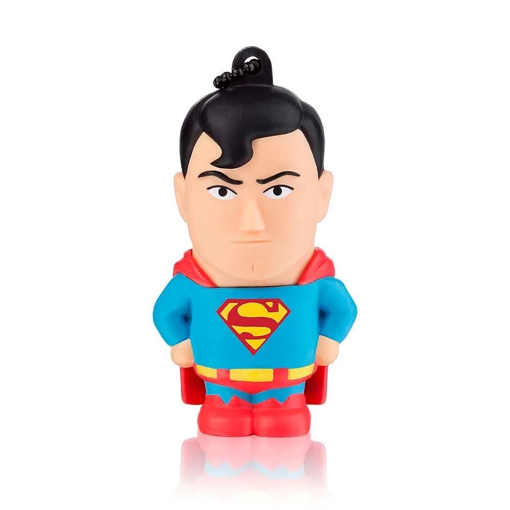 Pen Drive Dc Super Homem 8GB USB Liga da Justiça Multilaser - Pendrive Superman PD086