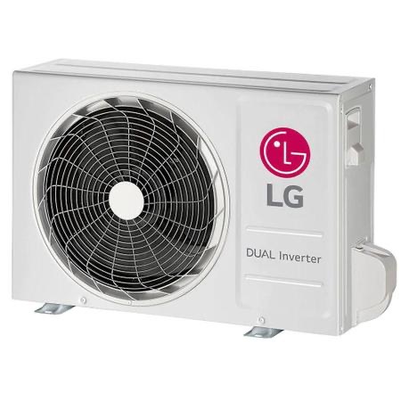 Ar Condicionado Split Inverter LG Hi Wall DUAL Compact +AI 12000 BTUs Frio S3-Q12JAQAL - 220V