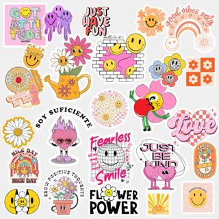 Pack Stickers- Adesivos Retro Vintage Impermeável - Personalização Notebooks - Capinha de Celular em Oferta na Shopee