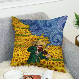 capa de almofada van gogh modelo dois ! em Oferta na Shopee