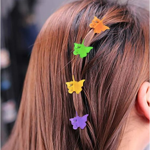 Presilhas Para Cabelo Borboleta Pacote Com 24 Unidades