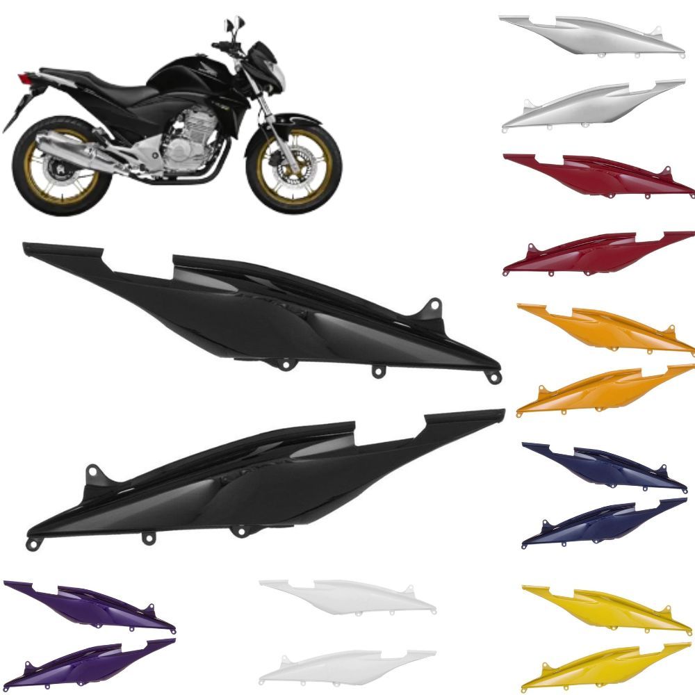 Rabeta Carenagem Modelo Original Compatível Com Moto CB 300R 2010 2011 2012 2013 Cromo Forte