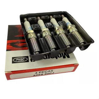 Jogo De Velas De Ignição Original Ford Motorcraft - Ecosport, Fiesta Rocam, Ka, Courier, Focus em Oferta na Shopee