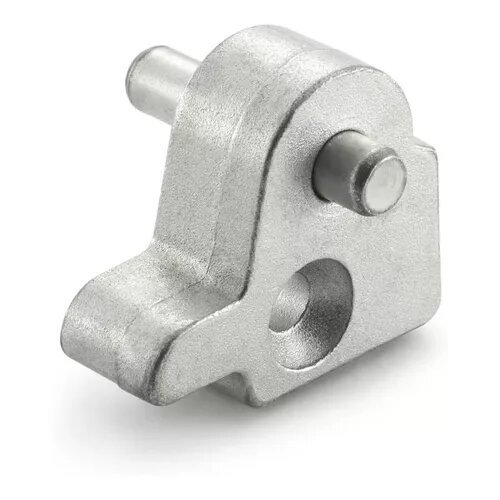 Dobradiça inferior, complemento com pino para Refrigerador Electrolux 72000458 Original - DC47A DC48D C49A DC49X DCW49