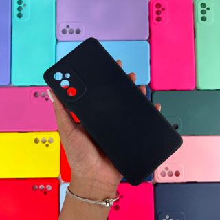 Capinha Para Samsung M52/ Capa Case Silicone Colorida Aveludada Forrada (CF26)