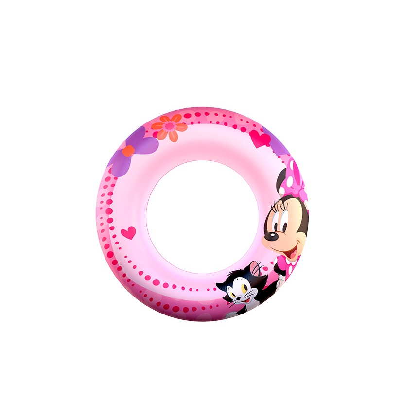 Boia Inflável Circular Minnie Disney 72cm Verão Lazer