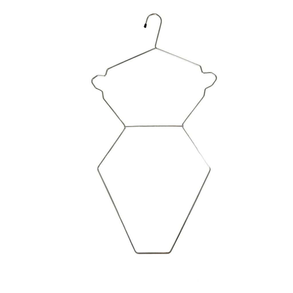 Cabide Corpinho Silhueta Infantil Modernidade Fashion Loja Conjunto Roupa Bermuda Moda Praia Biquíni