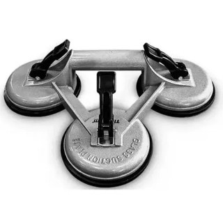 Ventosa Alumínio com Três Garras 150Kg - Titanium