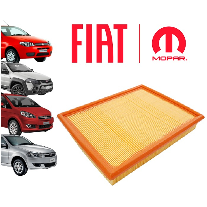 Filtro de Ar Motor Fiat Palio Siena Strada Idea 1.0 1.3 1.4 em Oferta na Shopee