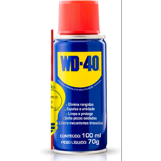 Óleo Lubrificante Desingripante WD-40 Original MULTIUSO Top SPRAY 100ML