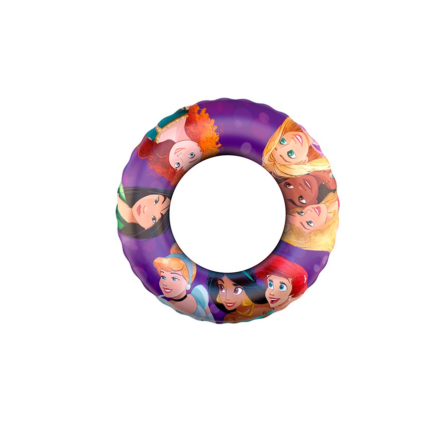 Boia Circular Princesas Verão Piscina Lazer Etitoys 81 Cm
