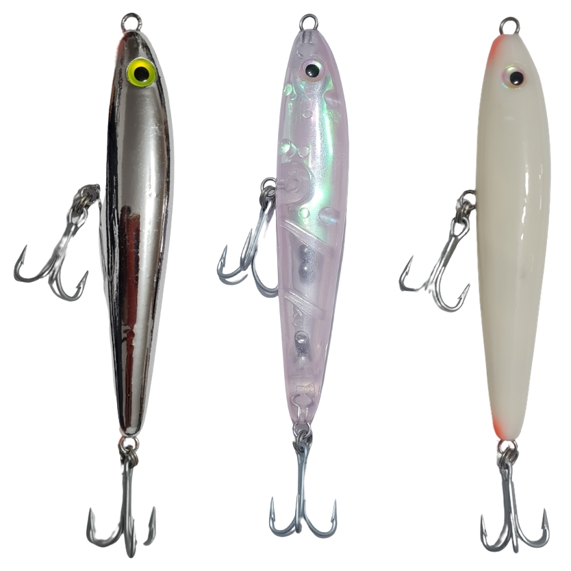 Isca Kv Joãozinho Pepino 9cm 10g - A rival da Sara Sara do Nakamura, no estilo da Jumping Minnow T10