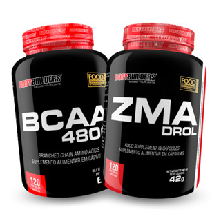 Kit Bcaa 4800 120 Cáps + Zma Drol 120 Cáps - Bodybuilders