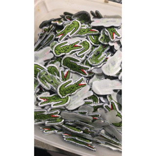 10 PATCHS BORDADOS JACARÉ LACOST 10 unidades