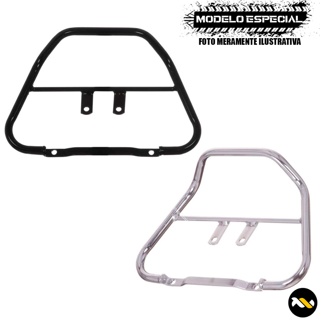 Alça Modelo Especial Compatível Com Cbx 250 Twister 2001 A 2008 Pro Tork