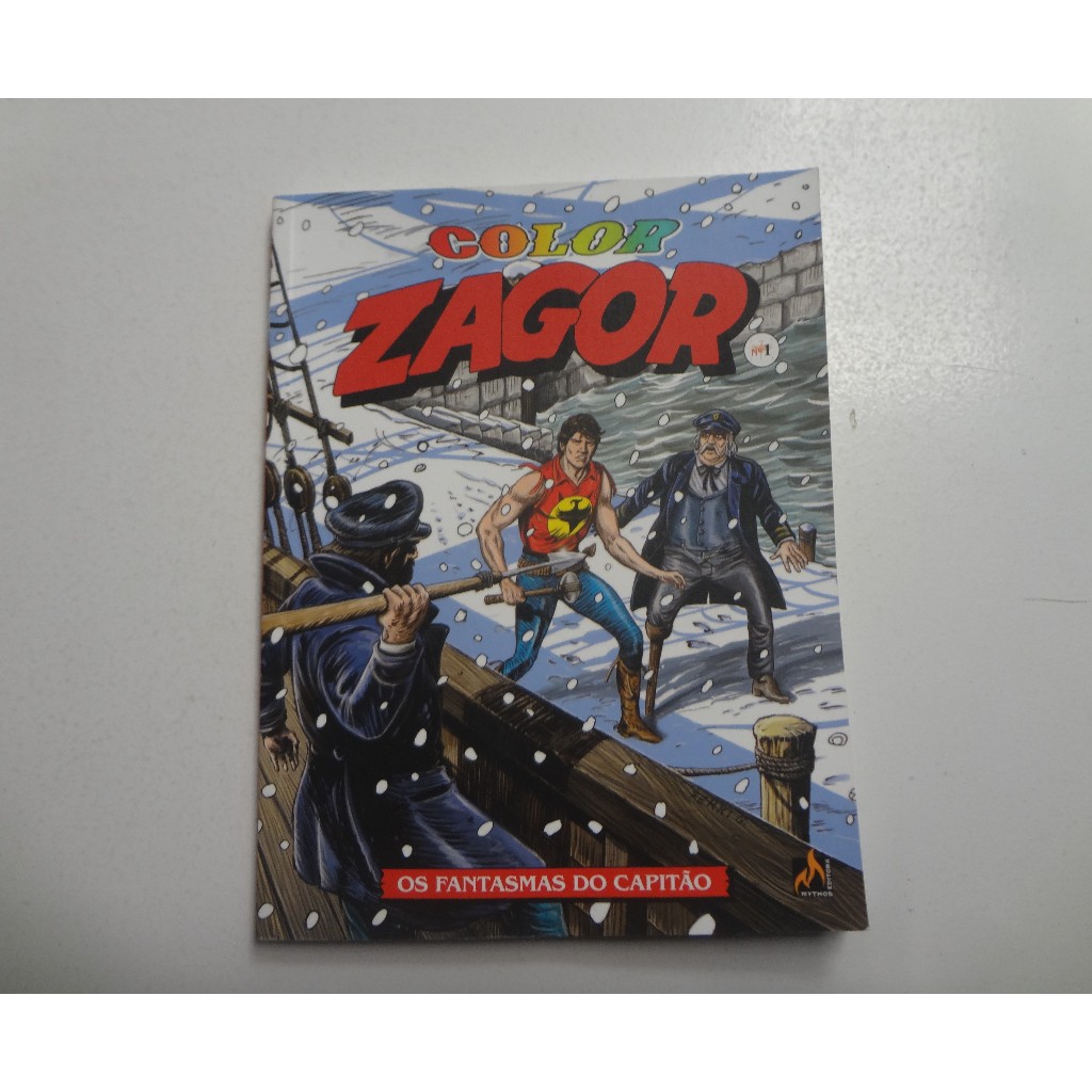 Gibi Color Zagor Nº 1 Os Fantasmas Do Capitão