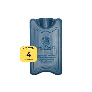 Gelo Artificial Reutilizável Rígido de 200ml 4 unidades 12,00 cm x 7,00 cm x 2,90 cm em Oferta na Shopee