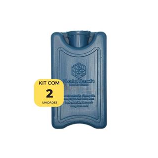 Gelo Artificial Reutilizável Rígido de 200ml 2 unidades 12,00 cm x 7,00 cm x 2,90 cm em Oferta na Shopee