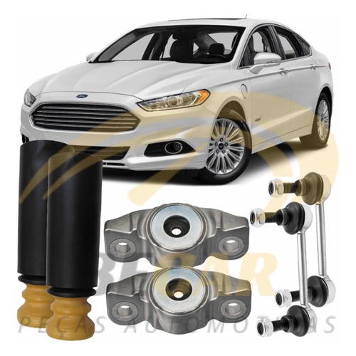 Kit Batente Coxim E Bieleta Traseiro Fusion 2013 2014 2015