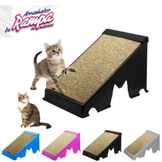Arranhador Rampa Toca Para Gatos Brinquedo Interativo Divertido Anti Stress Pet Resistente