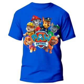 Camiseta Infantil Patrullha Canina do 1 ao 16 Infantil Camisa 100% Algodão P ao GG adulto G1-G3 Plus Size em Oferta na Shopee